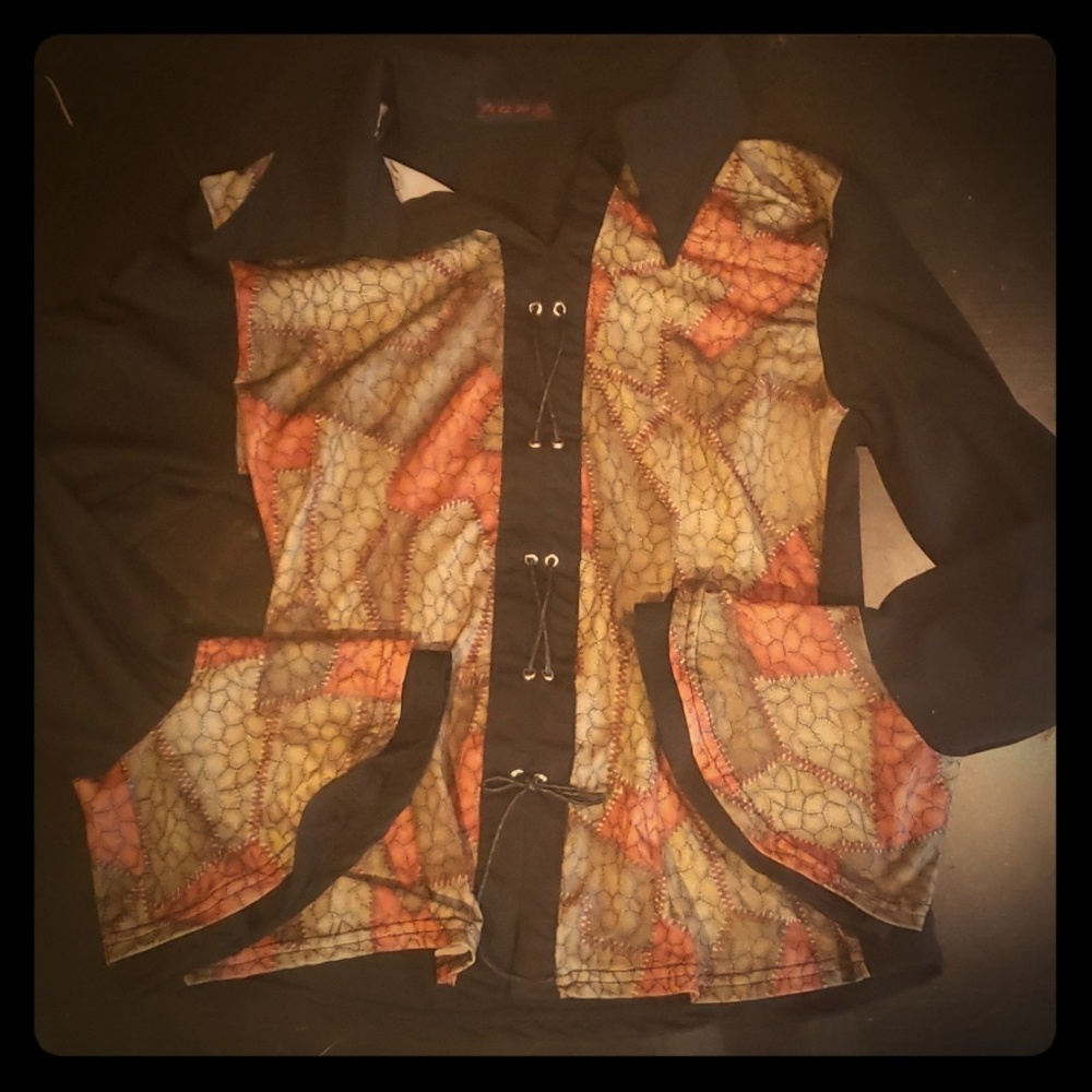 Unique trendy boho shirt